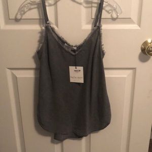 Bella Dahl dark grey cami never worn